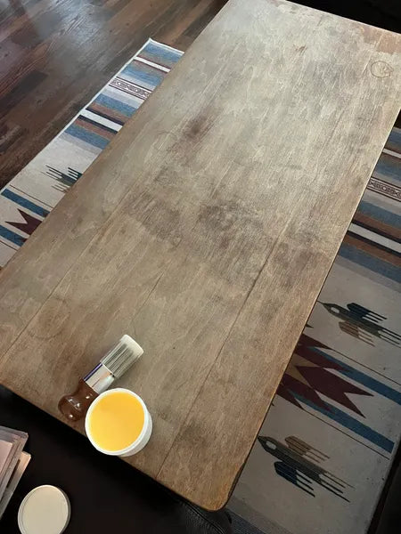 Leather before Oak and Amber
